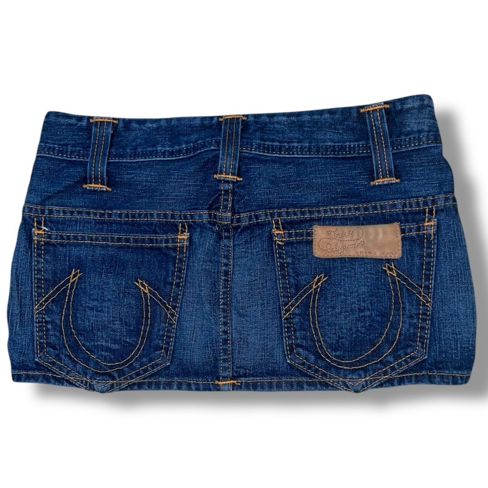 True Religion | Micro Denim Mini Skirt | 27W | - Picture 1 of 4
